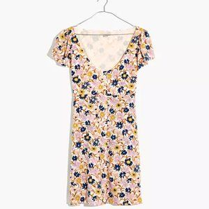 Madewell floral dress, size 00